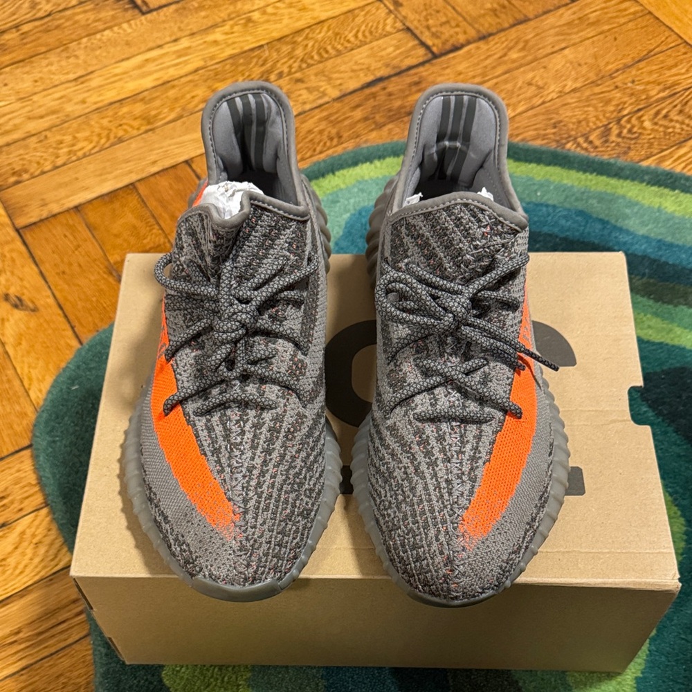Adidas Yeezy Boost 350 - Gray and Orange